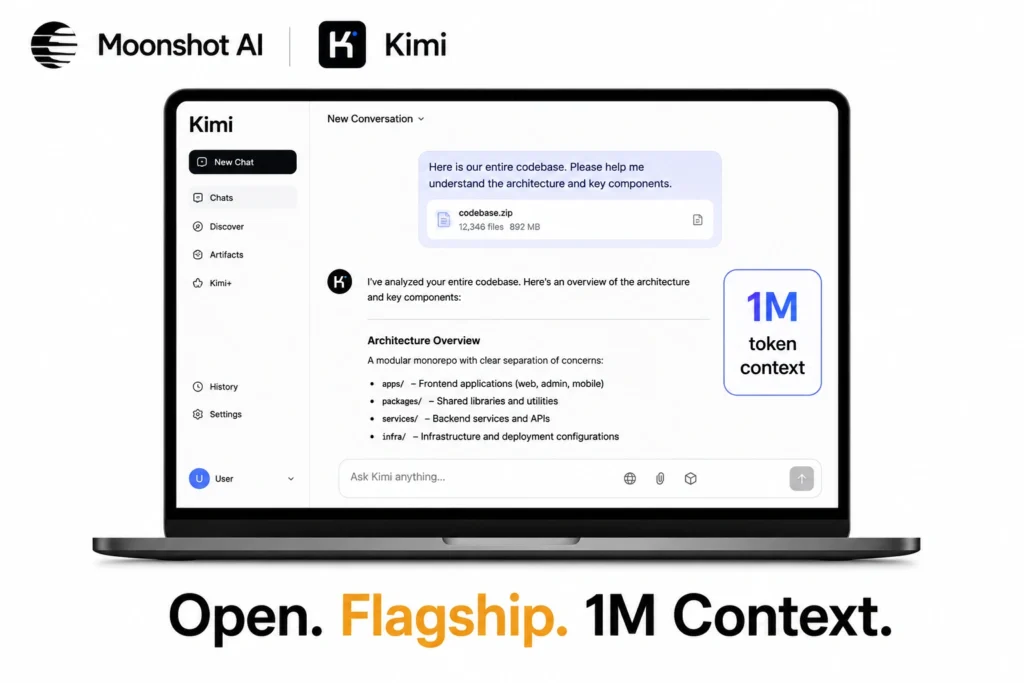 Kimi K3 Flagship Model by Moonshot AI